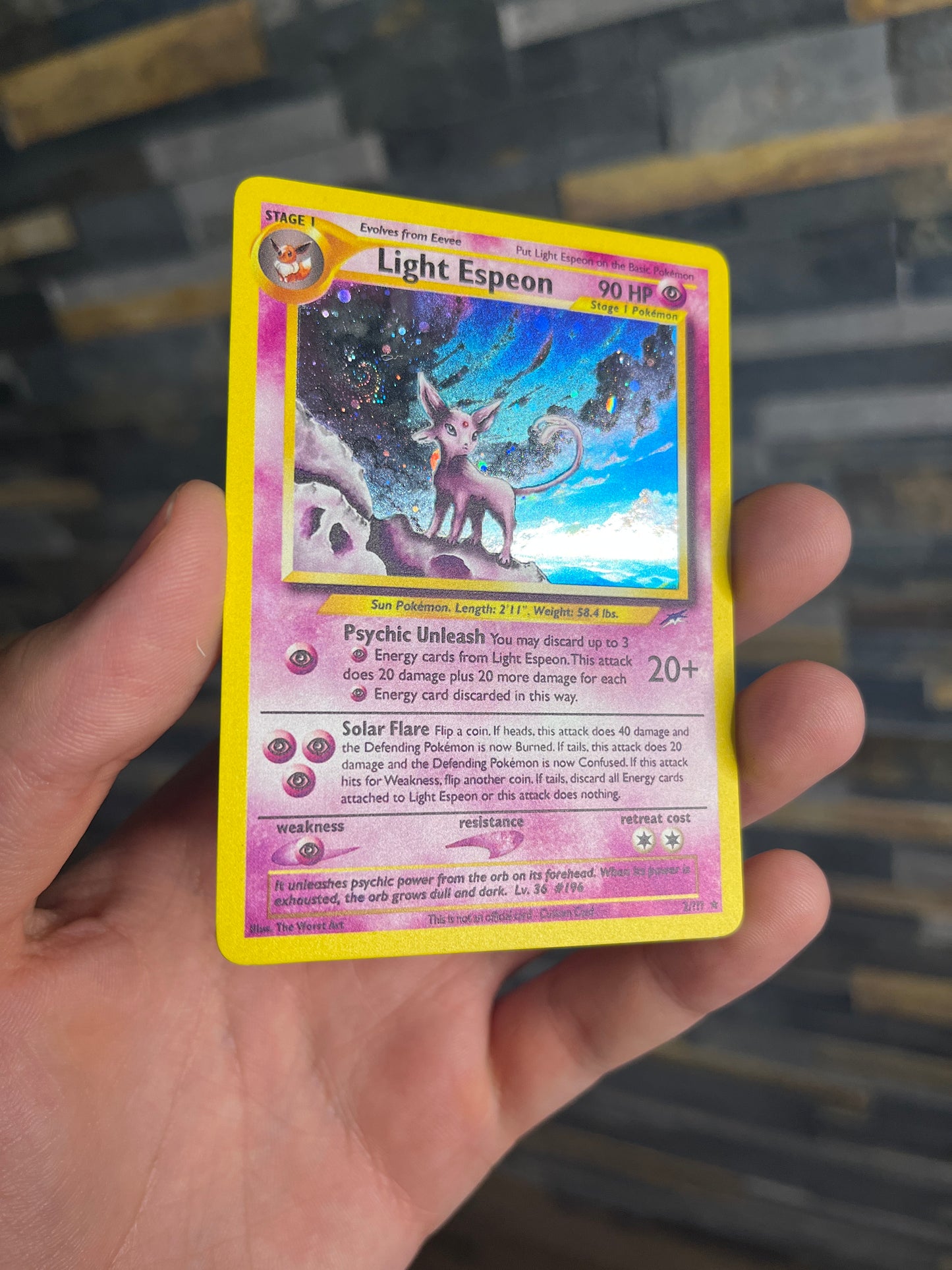 Light Espeon | Custom Card