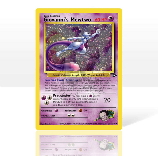 Giovanni's Mewtwo | Custom Card