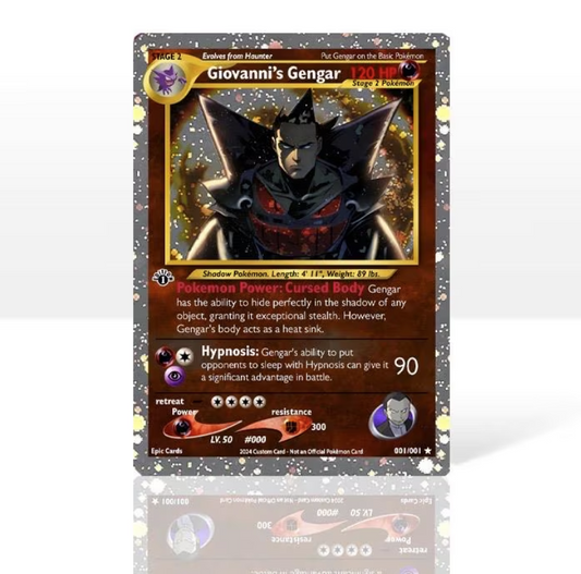 Giovanni's Gengar | Custom Card