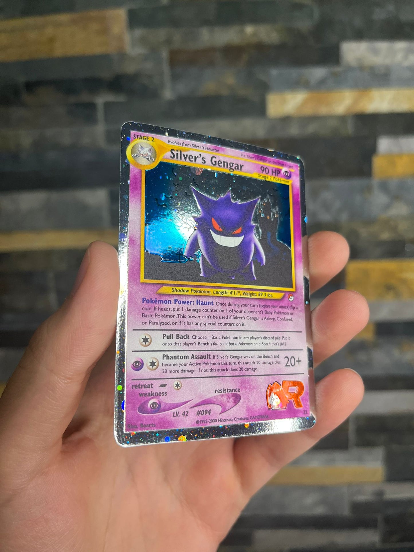 Silver's Gengar | Custom Card