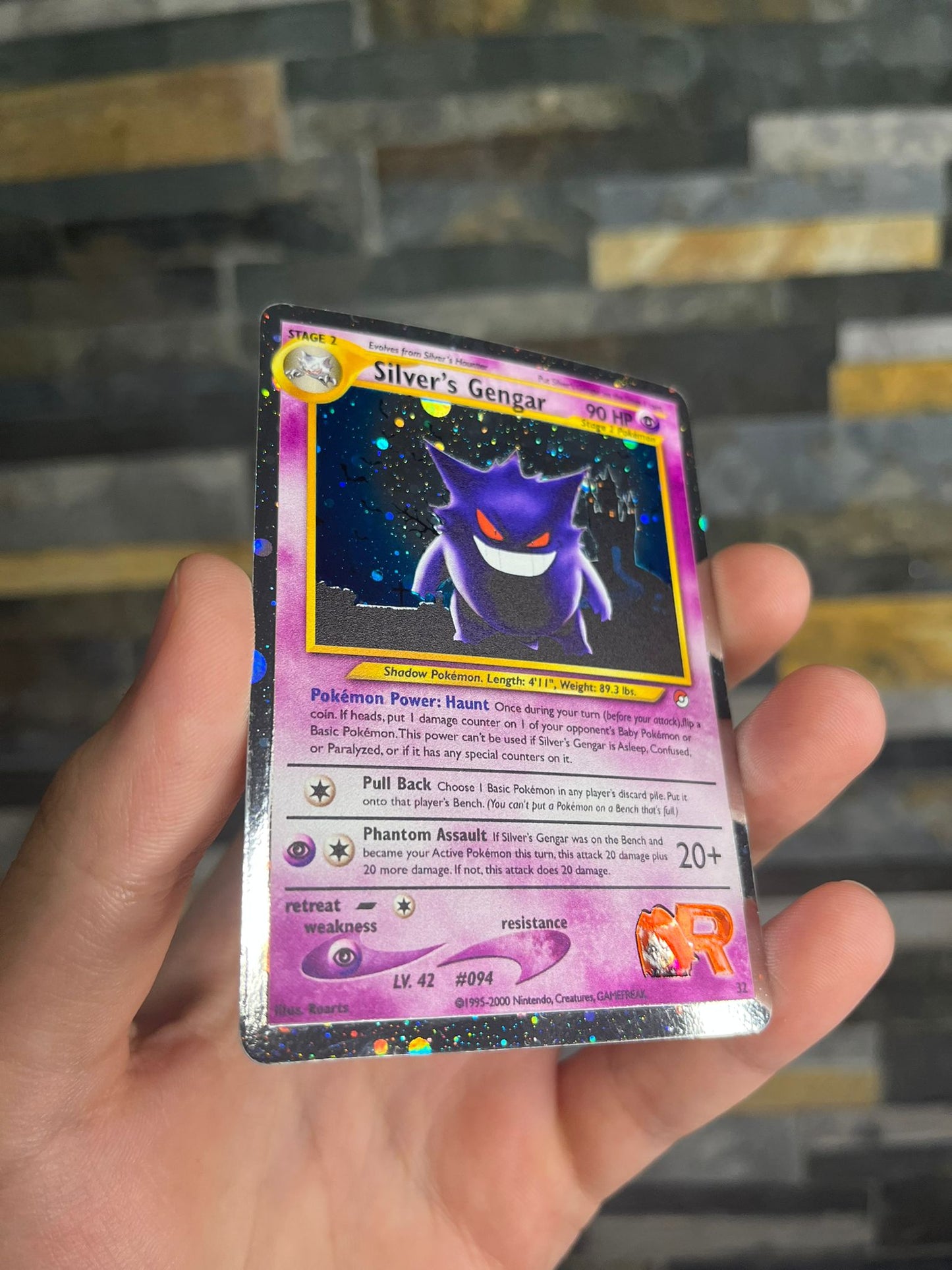 Silver's Gengar | Custom Card